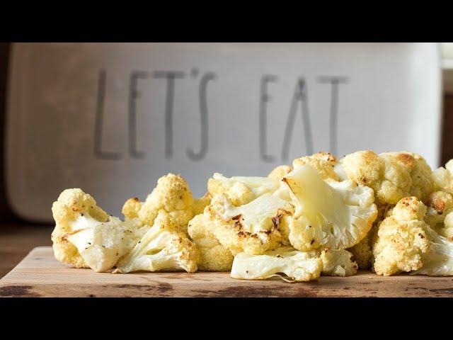 Easy Oven Roasted Crispy Cauliflower Florets Recipe - Eat Simple Food