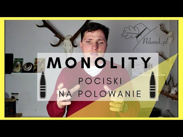 Pociski monolityczne do polowania