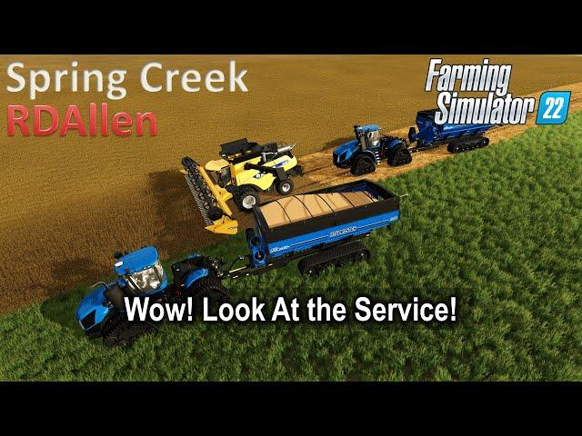 Wow! Look at the Service! | E68 Spring Creek | Farming Simulator 22