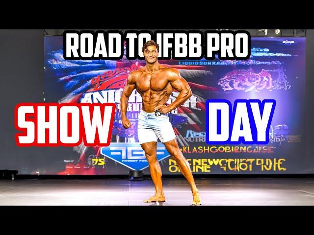 NPC NATIONALS SHOW DAY | Junior USAs 2024 | Pro Card Attempt