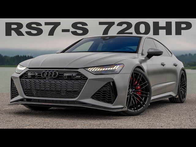 2024 AUDI RS7-S ABT 720HP - One of the best looking Audis ever? In details, sounds, accelerations