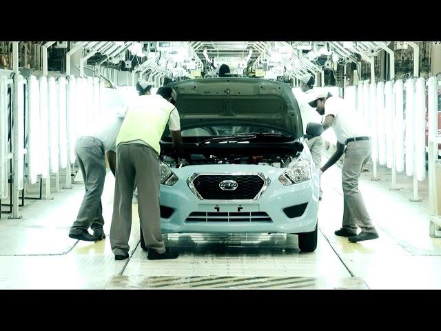 Datsun GO Production at Chennai Plant