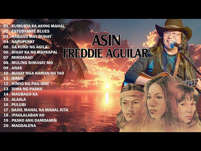 Freddie Aguilar, Asin Medley Songs 2024  Freddie Aguilar Greatest Hits Nonstop Best Songs