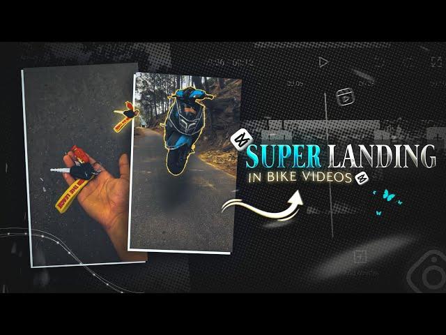 Edit this BIKE LANDING effects in Capcut | Edit with Bk