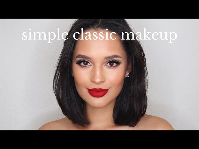 simple classic makeup