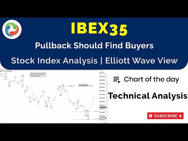 IBEX35 Pullback Should Find Buyers | TECHNICAL ANALYSIS | ELLIOTT WAVE FORECAST