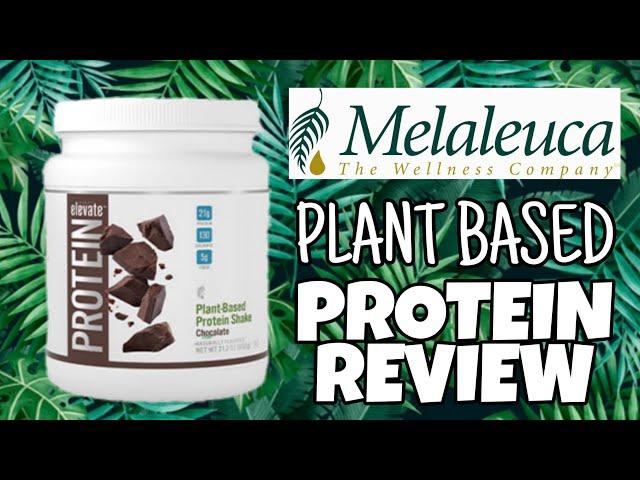 Melaleuca Plant Based Chocolate Protein REVIEW