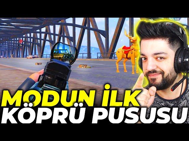 YENİ MODUN İLK KÖPRÜ PUSUSU ! ONE MAN SQUAD - PUBG Mobile