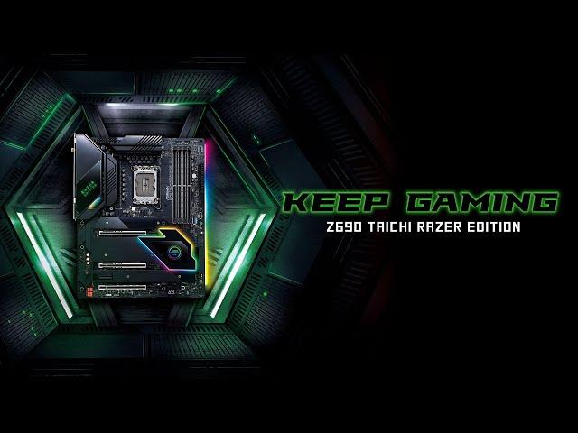 ASRock reveals Z690 Taichi Razer Edition – KEEP GAMING