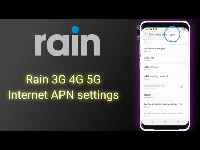 How to Set Up Rain South Africa APN Settings for Fast 4G & 5G Internet