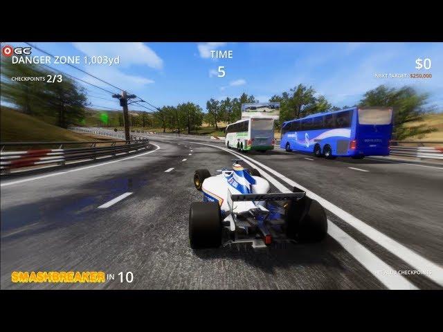 Danger Zone 2 2018 / High Speed Car Driving Games / Car Crashes / Pc Windows Gameplay FHD #2