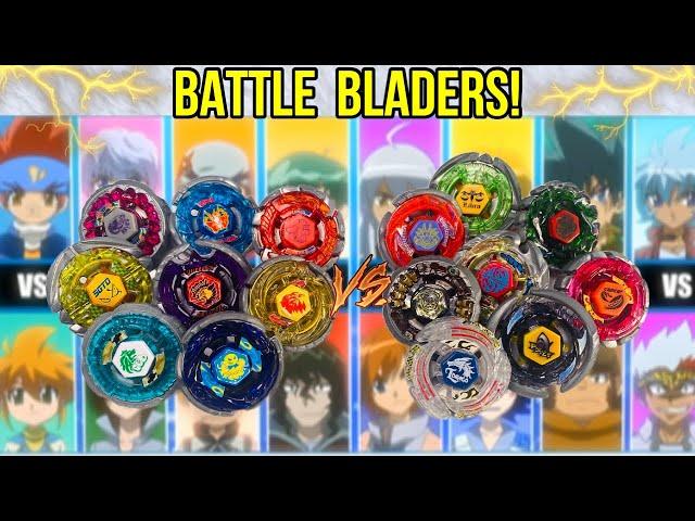 Beyblade Battle Bladers (IN REAL LIFE vs ANIME!!) INSANE Metal Fusion Battles!