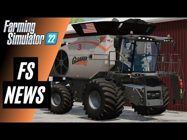 BIG Gleaner Harvester Update Plus MASSIVE 90 FT Case Planter | FS News