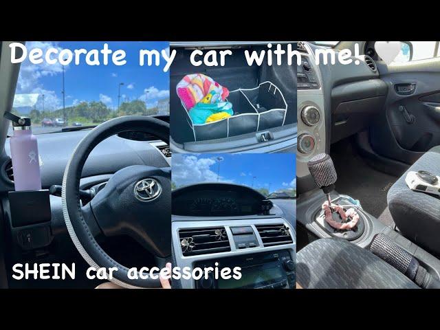 Decorate my car with me 2022 (SHEIN car accessories)