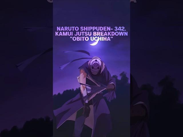 Naruto Shippuden- 342.Obito Kamui Jutsu Breakdown"Obito Uchiha" #naruto #anime #obito#hindi #kakashi