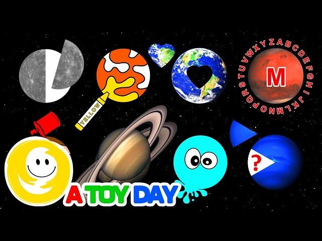 Planet GAMES COMPILATION for BABY 🪐🟩️⭐ | Mercury Venus Earth Mars Jupiter Saturn Uranus Neptune