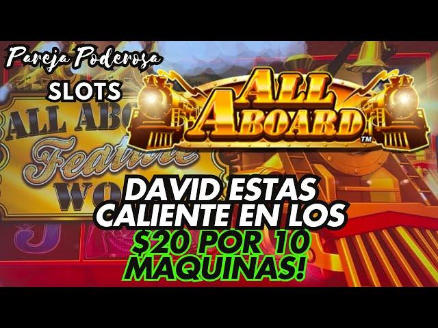  DAVID ESTÁS CALIENTE EN LOS MARTES DE $20 EN 10’S MÁQUINAS!