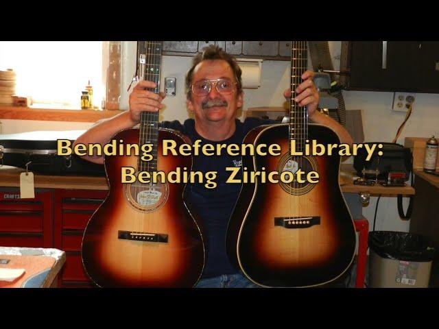 Blues Creek Guitars - Bending Ref Library - Bending Ziricote