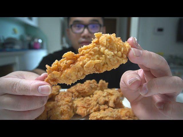 The Best CRISPY CHICKEN TENDERS / STRIPS Recipe