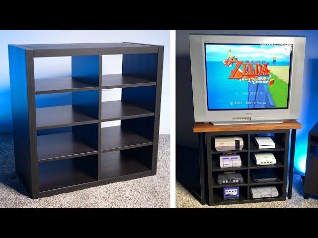 DIY Ikea Kallax Hack | CRT Retro Gaming Setup