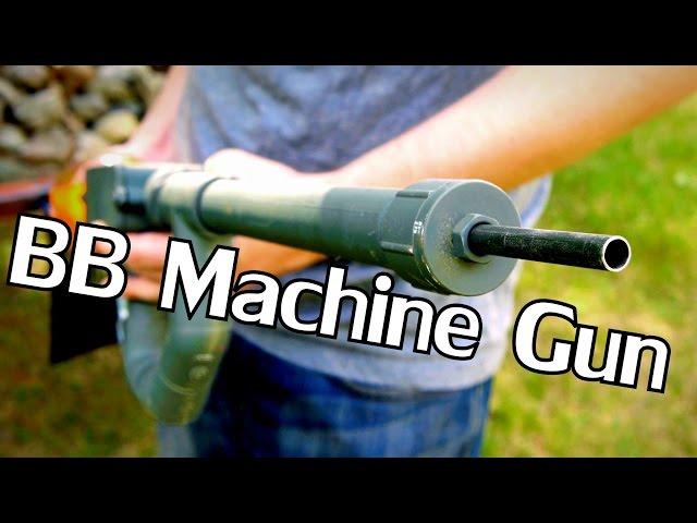 DIY Airsoft BB Machine Gun - 5,000 + Rounds Per Minute - NightHawkInLight