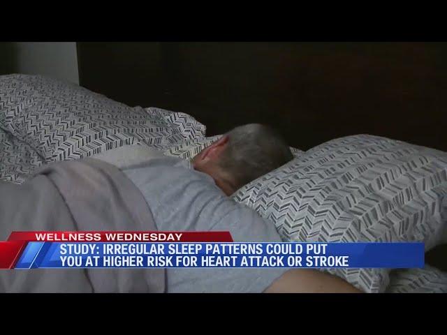 STUDY: Irregular sleep patterns could put you at higher risk of heart attack or stroke