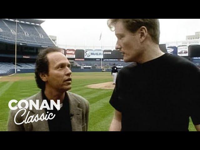 Conan & Billy Crystal's Trip To Yankee Stadium | Late Night with Conan O’Brien