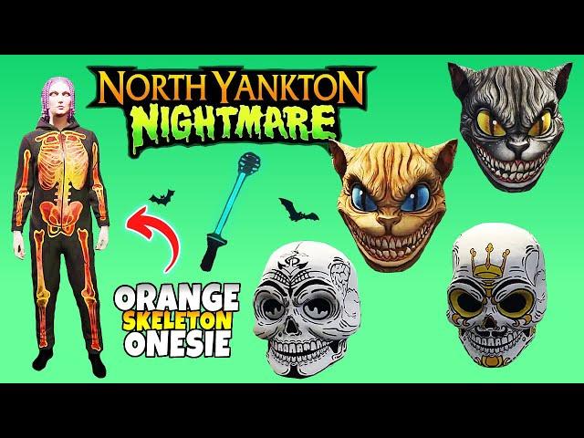 GTA Online How to Unlock Orange Skeleton Onesie, The Shocker Weapon & New Halloween Masks)