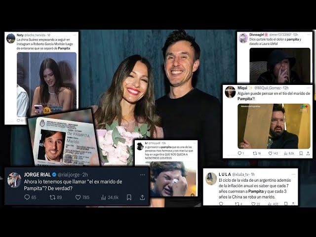 ¡MALDITOS POSTEOS! Los mejores tweets y memes tras la separación de Pampita y Moritán