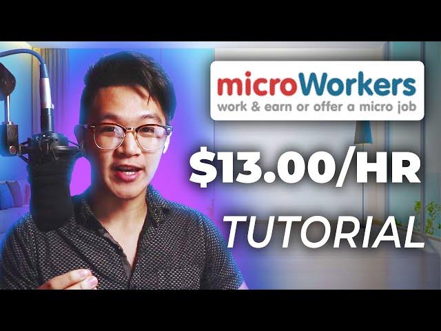 How to Make Money ONLINE with Microworkers Review - Simple Tasks Tutorial