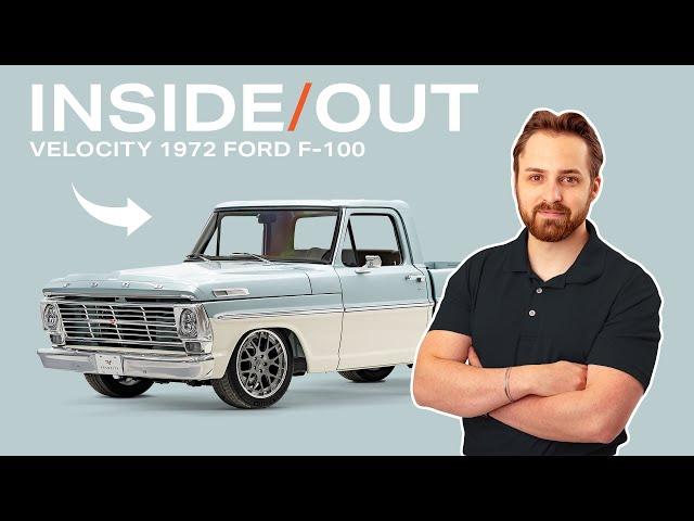 Classic Ford F100 | Velocity Restorations 1972 Brittany Blue Ford F100