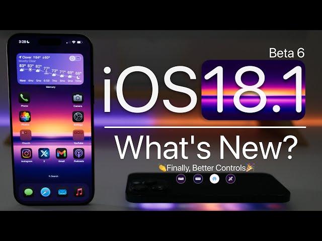 iOS 18.1 Beta 6 is Out! - What's New?