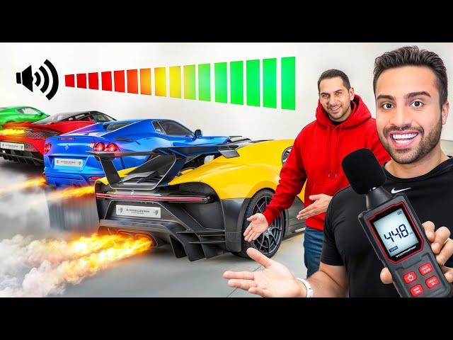 پرده گوشمون پاره شد | اگزوز ده تا ماشین لاکچری رو تست کردیم 