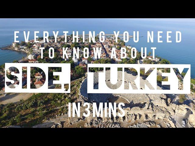 Side, Turkey Travel Planner | 2023 - 2024