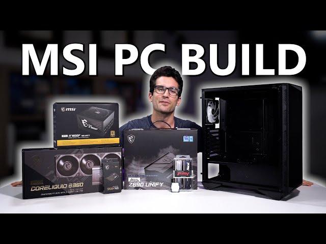 Building an ALL-MSI Gaming PC!