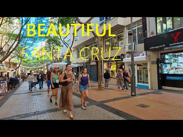 Santa Cruz de TENERIFE Spain 2025  Beautiful Tour [4K UHD]