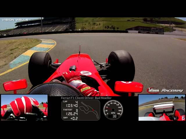 Ferrari Challenge Infineon Raceway - Ferrari F1 Clienti Driver: Bud Moeller / Session 1 - FULL Video