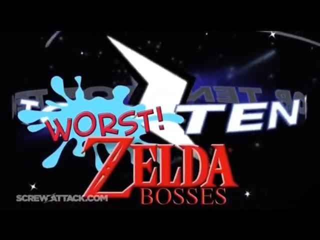 Screwattack's Top Ten Worst Zelda bosses