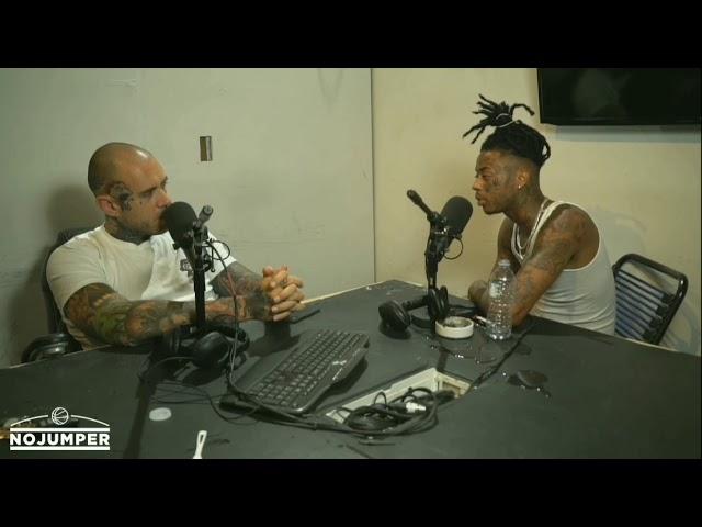 BOONK GANG aka John Gabbana PASSES OUT IN LIVE INTERVIEW on NO JUMPER PODCAST