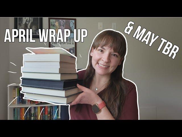 🪻April Reading Wrap Up + May TBR // 2024