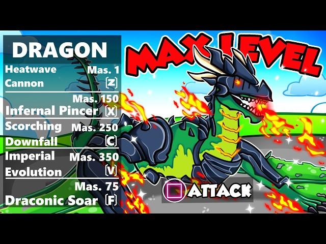 Upgrading DRAGON FRUIT to MAX LEVEL in Blox Fruits (roblox)