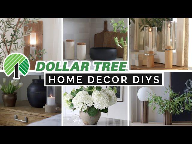 TOP 20 DIY DOLLAR TREE HOME DECOR PROJECTS | HIGH END, EASY & NOT CHEESY