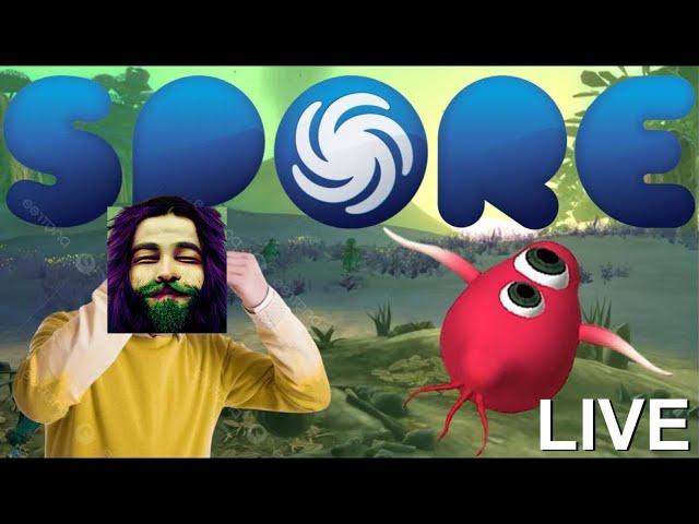 I'm Going to Beat Spore Without Ever Evolving - LIVE