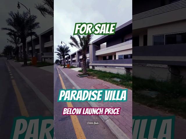 Bahria Paradise 500 Yards Villa at Below Launch Price| #villaforsale #homeforsale #bahriatownkarachi