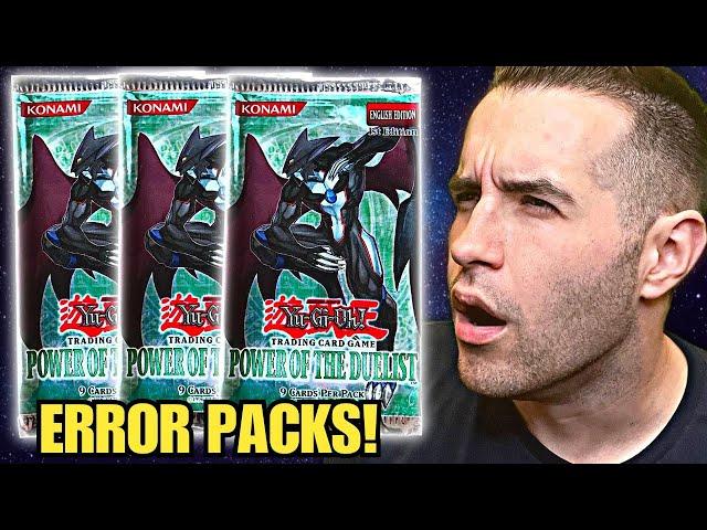 The CRAZIEST Power Of The Duelist Opening! (Error Packs)