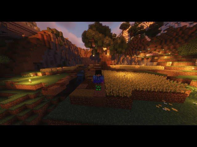 Survival Minecraft Time-lapse (Oak Grove)