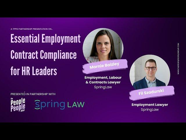 Essential Employment Contract Compliance for HR Leaders