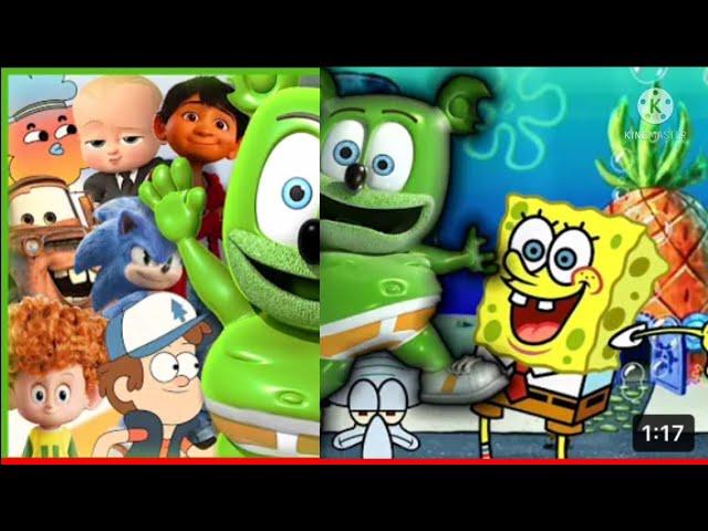 @Ozyrys and @MemeHD The Gummy Bear Song and SpongeBob Mashup (1/5 1,000 Subscribers Special)