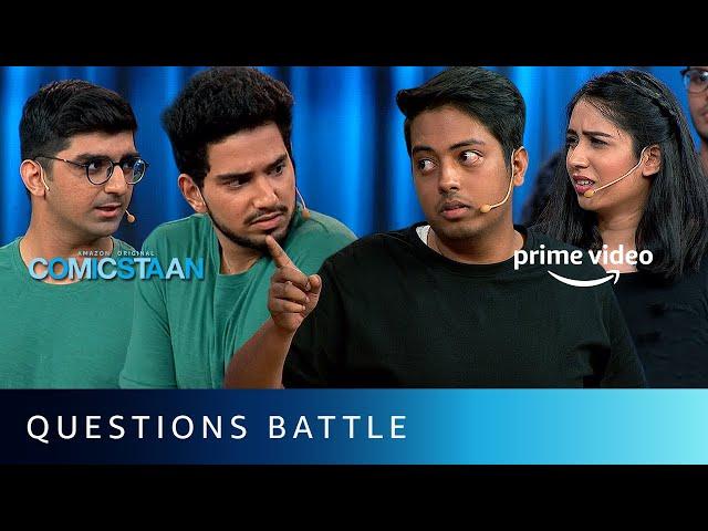 Questions Battle With @kaneezsurka007  | Stand Up Comedy | Amazon Prime Video