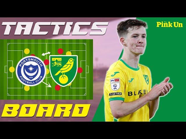 Time to go direct? | Tactics Board (S2.E20) | Portsmouth vs Norwich City | The Pink Un